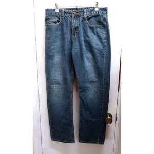 Madison Denim Blue Straight Leg Jeans 100% Cotton 32x30 / #26752